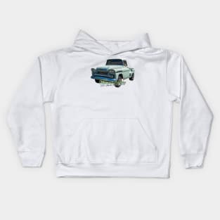 1959 Chevrolet Apache 3100 Stepside Pickup Truck Kids Hoodie